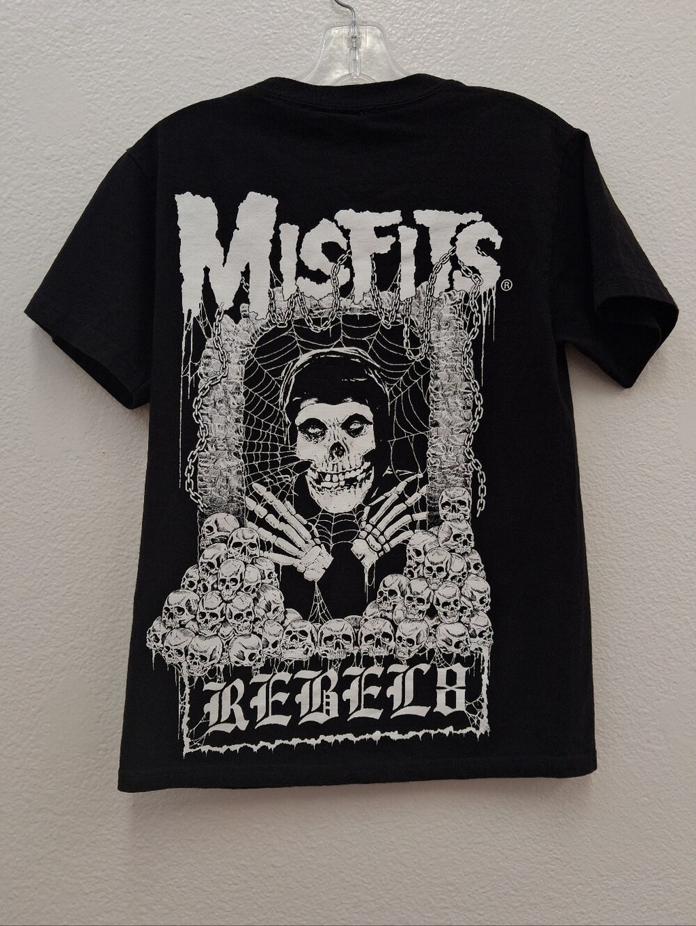 Rebel8 Misfits Graphic T-Shirt Men’s Small Short Sleeve Punk Streetwear Skull